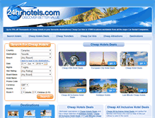 Tablet Screenshot of hold-24hrhotels.traveltek.net