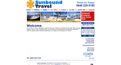 Desktop Screenshot of hold-sunboundtravel.traveltek.net
